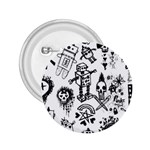 Scene Kid Sketches 2.25  Buttons