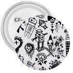 Scene Kid Sketches 3  Buttons