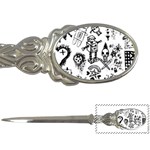 Scene Kid Sketches Letter Opener