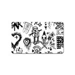 Scene Kid Sketches Magnet (Name Card)