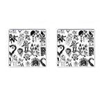 Scene Kid Sketches Cufflinks (Square)