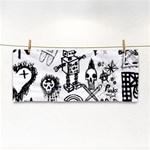 Scene Kid Sketches Hand Towel