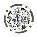 Scene Kid Sketches Poker Chip Card Guard (10 pack)