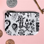 Scene Kid Sketches Mini Coin Purse