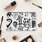 Scene Kid Sketches Cosmetic Bag (Medium)