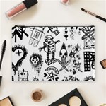Scene Kid Sketches Cosmetic Bag (Large)