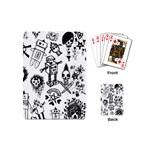 Scene Kid Sketches Playing Cards Single Design (Mini)