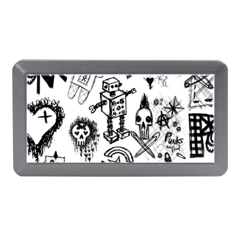Scene Kid Sketches Memory Card Reader (Mini) from ArtsNow.com Front