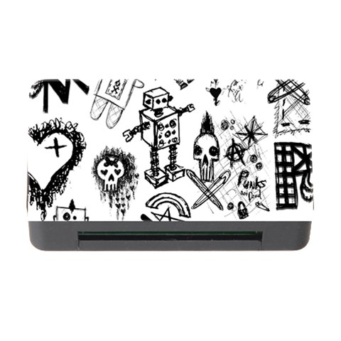 Scene Kid Sketches Memory Card Reader with CF from ArtsNow.com Front