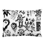 Scene Kid Sketches Pillow Case (Two Sides)