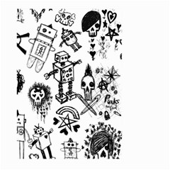 Scene Kid Sketches Large Garden Flag (Two Sides) from ArtsNow.com Back