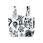 Scene Kid Sketches Full Print Recycle Bag (S)