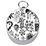 Scene Kid Sketches Silver Compasses