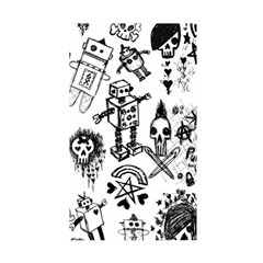 Scene Kid Sketches Duvet Cover Double Side (Single Size) from ArtsNow.com Back