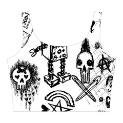 Scene Kid Sketches Midi Sleeveless Dress from ArtsNow.com Top Back