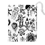 Scene Kid Sketches Drawstring Pouch (4XL)