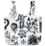 Scene Kid Sketches Full Print Recycle Bag (XXXL)