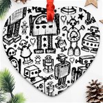 Robot Crowd Ornament (Heart)