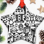 Robot Crowd Ornament (Star)