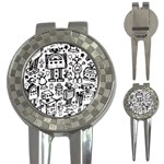 Robot Crowd 3-in-1 Golf Divots