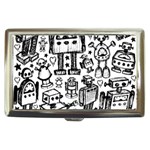 Robot Crowd Cigarette Money Case
