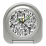 Robot Crowd Travel Alarm Clock