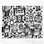 Robot Crowd Rectangular Jigsaw Puzzl