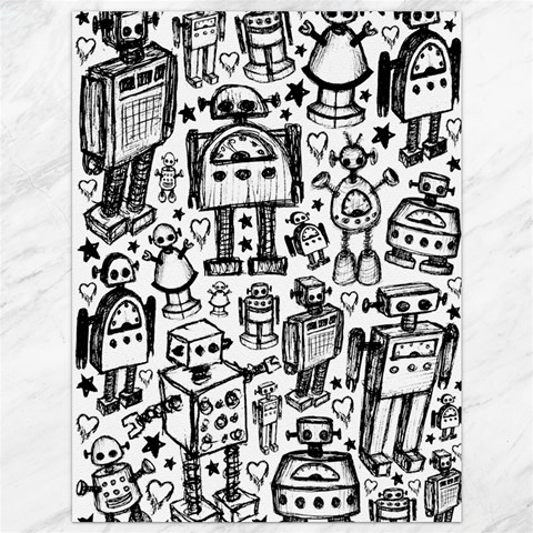 Robot Crowd Canvas 36  x 48  from ArtsNow.com 35.26 x46.15  Canvas - 1