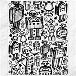 Robot Crowd Canvas 11  x 14 