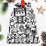 Robot Crowd Ornament (Bell)