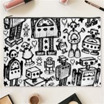 Robot Crowd Cosmetic Bag (XXXL)