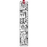 Robot Crowd Large Book Marks