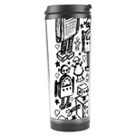 Robot Crowd Travel Tumbler