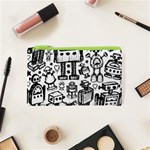 Robot Crowd Cosmetic Bag (XS)