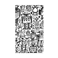 Robot Crowd Duvet Cover Double Side (Single Size) from ArtsNow.com Back