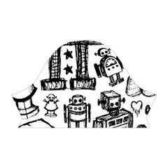 Robot Crowd Short Sleeve V Right Sleeve