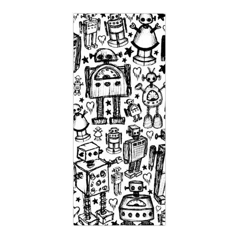 Robot Crowd Pleated Skirt from ArtsNow.com Front Pleats