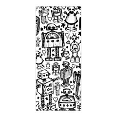 Robot Crowd Pleated Skirt from ArtsNow.com Back Pleats