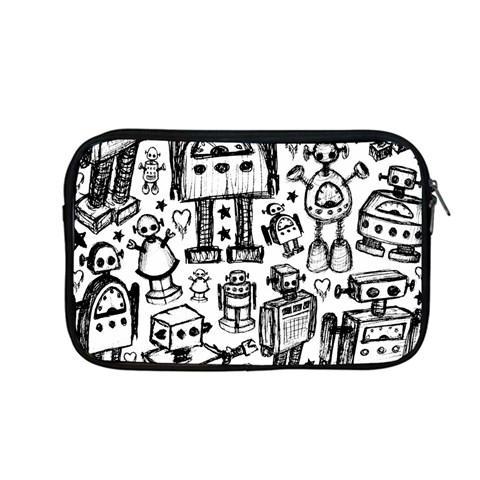 Robot Crowd Apple MacBook Pro 13  Zipper Case from ArtsNow.com Front
