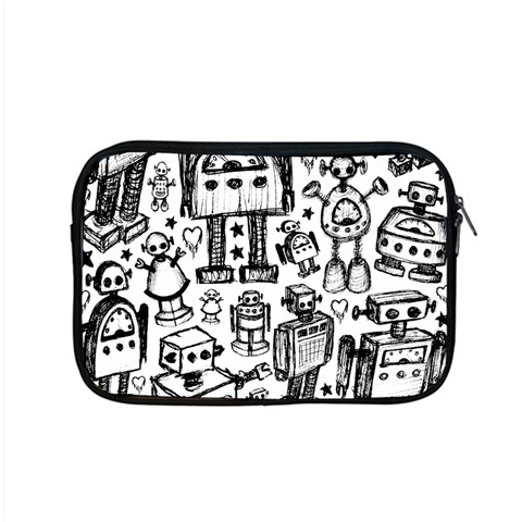 Robot Crowd Apple MacBook Pro 15  Zipper Case from ArtsNow.com Front