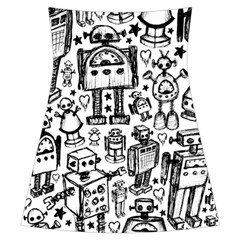 Robot Crowd Ruffle Detail Chiffon Dress from ArtsNow.com Back