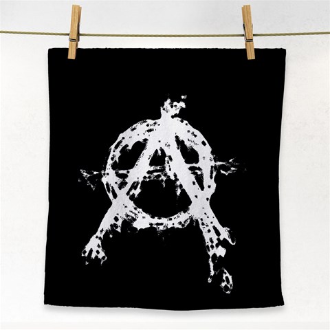 Anarchy Face Towel from ArtsNow.com Front