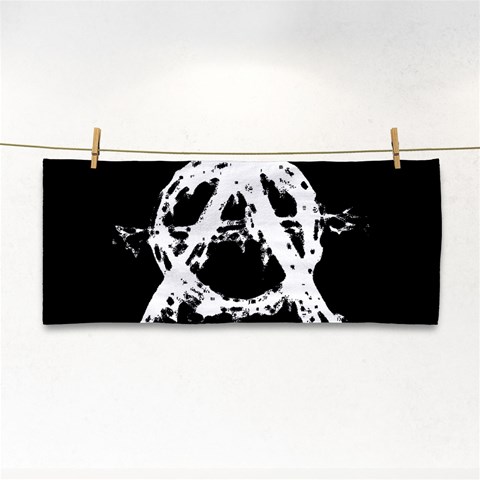 Anarchy Hand Towel from ArtsNow.com Front