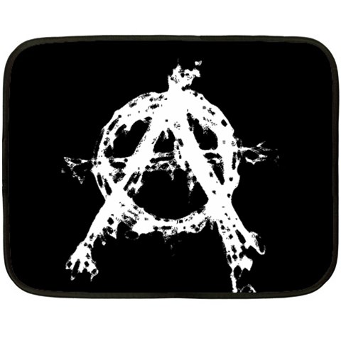 Anarchy Double Sided Fleece Blanket (Mini)  from ArtsNow.com 35 x27  Blanket Front