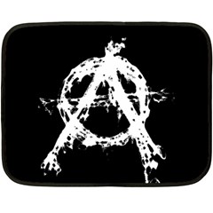 Anarchy Double Sided Fleece Blanket (Mini)  from ArtsNow.com 35 x27  Blanket Front