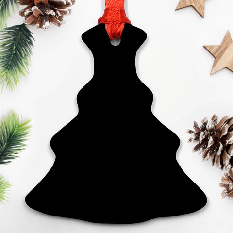 Anarchy Christmas Tree Ornament (Two Sides) from ArtsNow.com Back