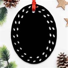 Anarchy Oval Filigree Ornament (Two Sides) from ArtsNow.com Back