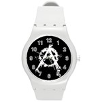 Anarchy Round Plastic Sport Watch (M)