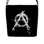 Anarchy Flap Closure Messenger Bag (L)