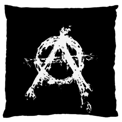 Anarchy Large Flano Cushion Case (Two Sides) from ArtsNow.com Front